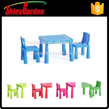 K-Mart KD plastique nouveau design enfants enfants table et chaise ensemble meubles